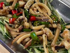 捞汁鱿鱼-霸腹烤肉(厦门柚子番店)