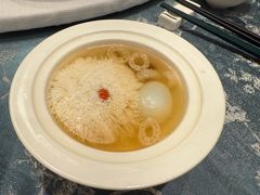 雪绒豆腐炖鸽蛋-扬州香格里拉·香宫中餐厅