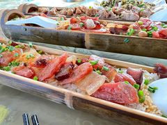 -竹语饭香·原生态农庄·烧鸡·竹筒饭·河鲜(森林海白水寨店)