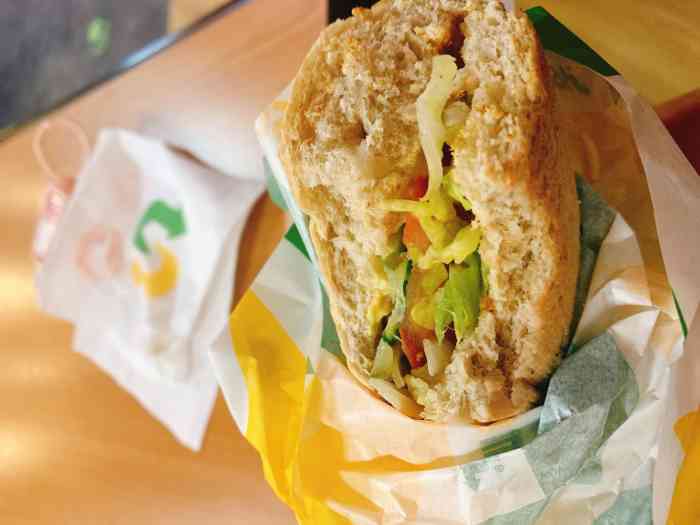 赛百味(前门店)-"「黑胡椒厚切牛排百味卷」要的是套餐,选的.