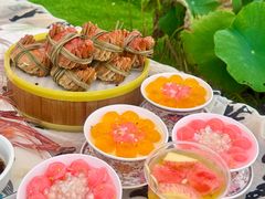 -七的湖·晚芳亭·阳澄湖农家菜·大闸蟹(莲花岛店)