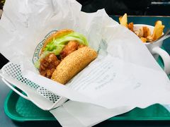 中式炸鸡汉堡-幸运小丑汉堡(Bay Area本店)