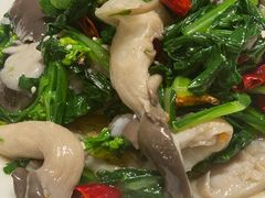 油菜头拌平菇-萧记三鲜烩面(黄河路店)