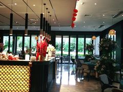 大堂-院子君亭亚洲厨房花园餐厅