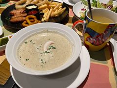 奶油蘑菇汤-安妮意大利餐厅(国贸店)