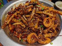 干锅排骨虾-嘎嘎鸭脑壳(驷马桥店)