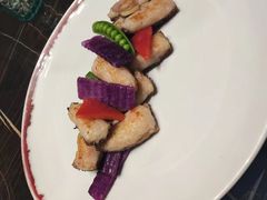 紫山药炒羊肚菌-北書房·墨宴(国际博览中心店)