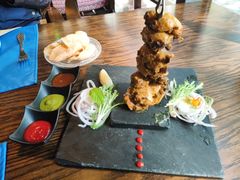 香料去骨鸡肉串-甘尼仕印度餐厅爵士酒吧(阳春巷店)