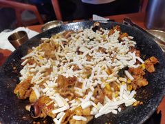 铁板章鱼五花肉-春熙台韩国料理·章鱼肥牛(西丽店)