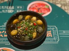 青椒皮蛋-绿茶餐厅(深圳龙华天虹购物中心店)