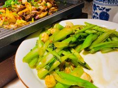 香炒广东菜心-绿茶餐厅(城西银泰城店)