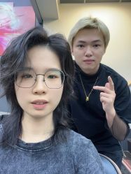 -藤野造型专业烫染接发