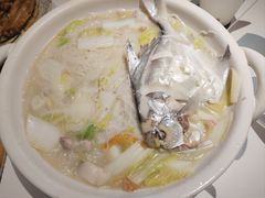 东海银鲳鱼汤米面-十面欢腾·海鲜面·台式Bistro(长乐路店)
