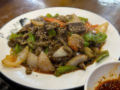 爆炒羊杂-长安后宰门水盆羊肉(新都心店)