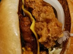 脏脏鳕鱼鸡腿堡-肯德基(美兰机场店)