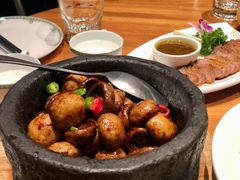 石锅烧口蘑-hallch好吃餐厅(奥体中心店)