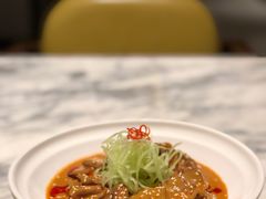 芝麻牛肉拉皮-青雅中餐厅(大连金石滩绿发希尔顿度假酒店)
