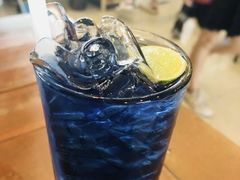 -蝶豆花蓝面条