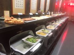 自助取餐区-素德轩素食餐厅(东港店)