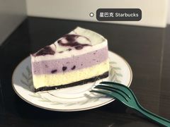 蓝莓双层轻芝蛋糕-星巴克(天津工华道智慧山店)
