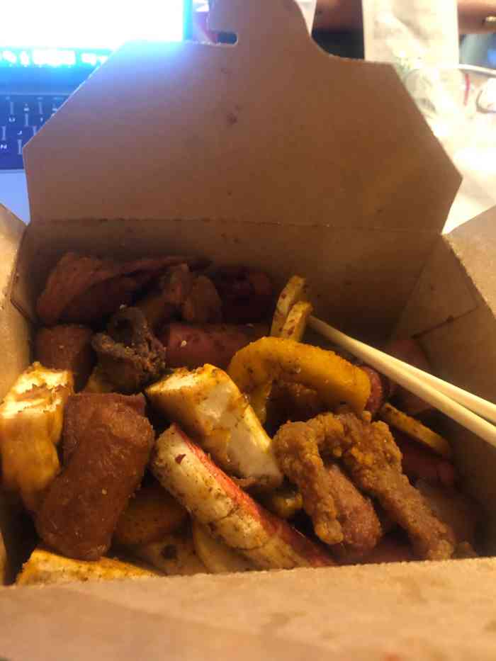 木梨小摊·炸串拌饼(三亲美食广场店)-"超好吃的,分量也很多～点的