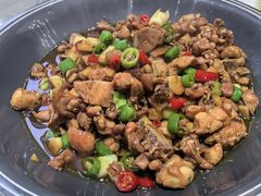 干炒啤酒鸡-农乐园食府(梅城镇店)