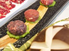 手打牛筋丸-鲜牛记潮汕牛肉火锅(双井店)