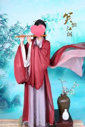 -后宫·古装汉服京剧儿童亲子全家福摄影