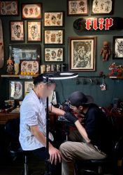 -729CLUB美式风格纹身店