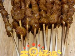 鸡肉串-欢乐牧场海鲜烤肉自助(牡丹园店)