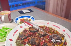 Stinky Tofu Flavor Fish with Pickled Cabbage