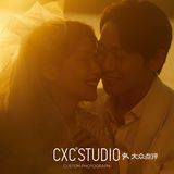 夕阳下的婚纱照,两个人的每一张我都很喜欢。