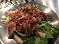 路边秘制肉-大丘街路边烤牛肉