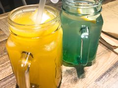 青柠奇异果汁-小时光咖啡馆(开森度假森林店)