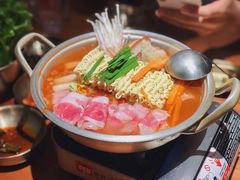 泡菜肥牛部队锅-春熙台韩国料理·章鱼肥牛(西丽店)