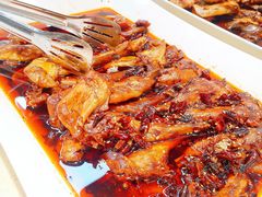 秘制王婆麻辣鲜兔腿-海煌记王婆手撕烤兔(建设巷店)