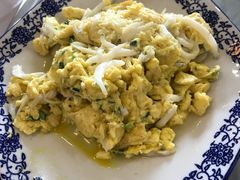 银鱼炒蛋-呼吸森林·生态农庄农家乐私房菜