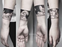 blackwork-黑旗纹身
