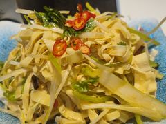 炝拌锦州干豆腐丝-高家烧鸽子烧烤店63年