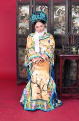 -后宫·古装汉服京剧儿童亲子全家福摄影