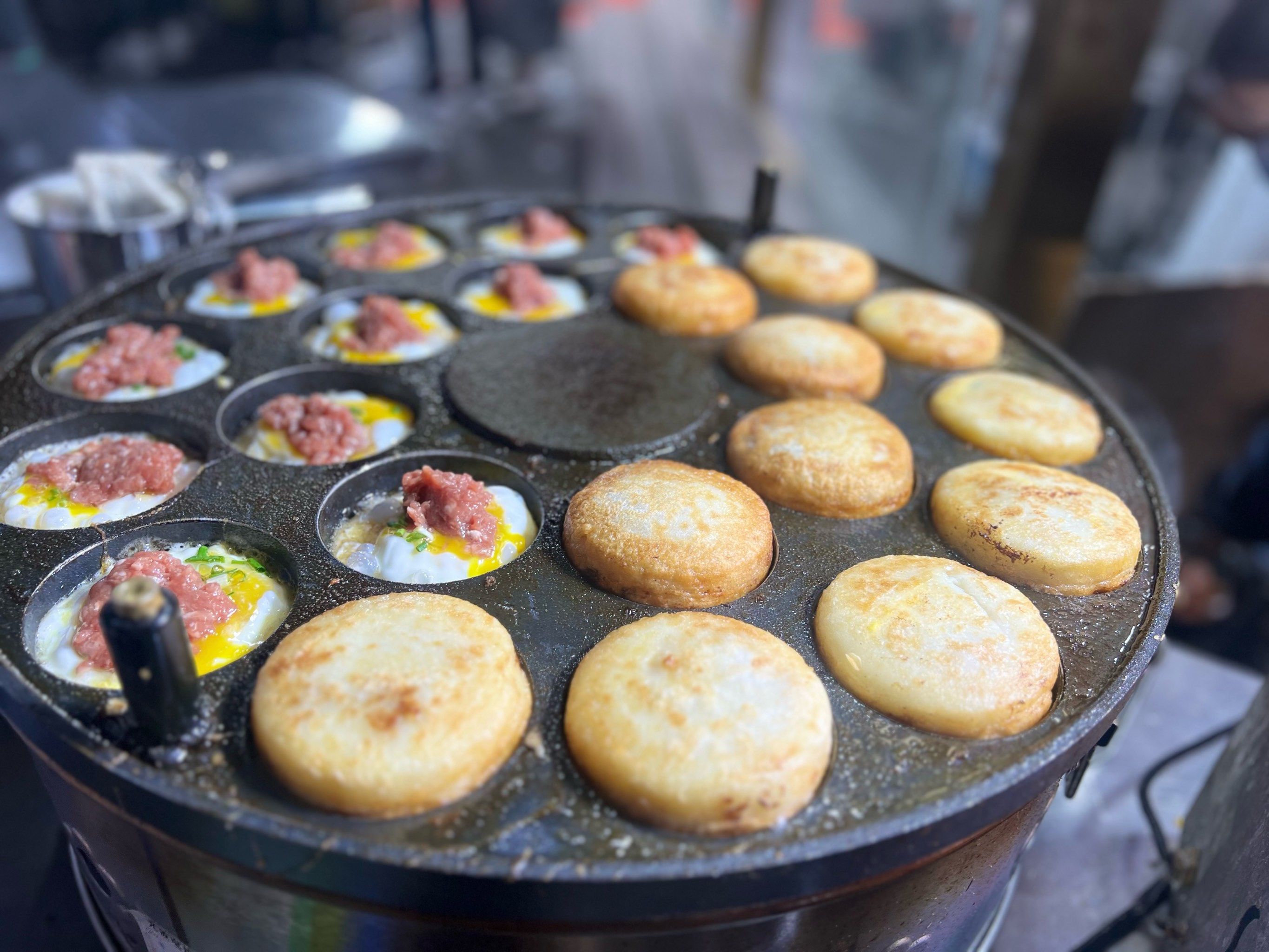 鸡蛋汉堡不能错过的南禅寺美食[调皮]