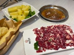鲜牛肉-围炉夜话·潮汕卤水火锅(榕江店)
