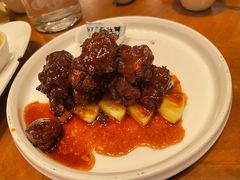 话梅糖风味糖醋排骨-上海人家花樣年华(中山公园店)