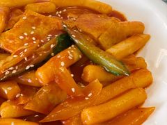 鱼饼炒年糕-桃园中华料理炸酱面(燕儿岛路店)