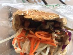 鸡蛋菜夹馍-三兄弟高炉烧饼