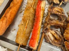 炸鸡肉肠-顶狼记小吃