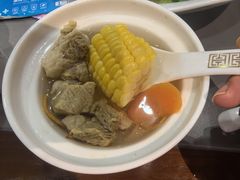 松茸仔排玉竹汤盅-苏城小院·园林精致苏州菜(斜塘老街店)
