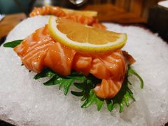 三文鱼刺身-黄寺蒸汽海鲜(黄寺大街店)