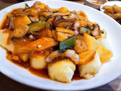 海鲜日本豆腐-海兰江石锅饭(水上店)