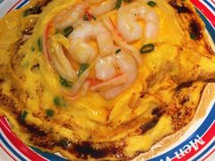 虾仁煎蛋饭-敏华冰厅(平安金融中心店)